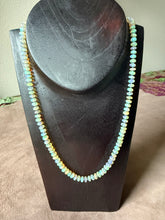 Faceted Ethiopian Opal Necklace