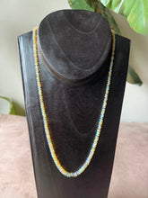 Faceted Ethiopian Opal Necklace