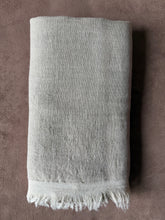 Cotton & Linen Scarf in Natural