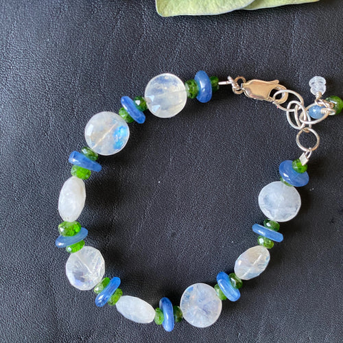 Rainbow Moonstone Bracelet