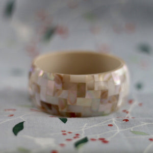 Mother of Pearl Mosaic Cuff - Bali